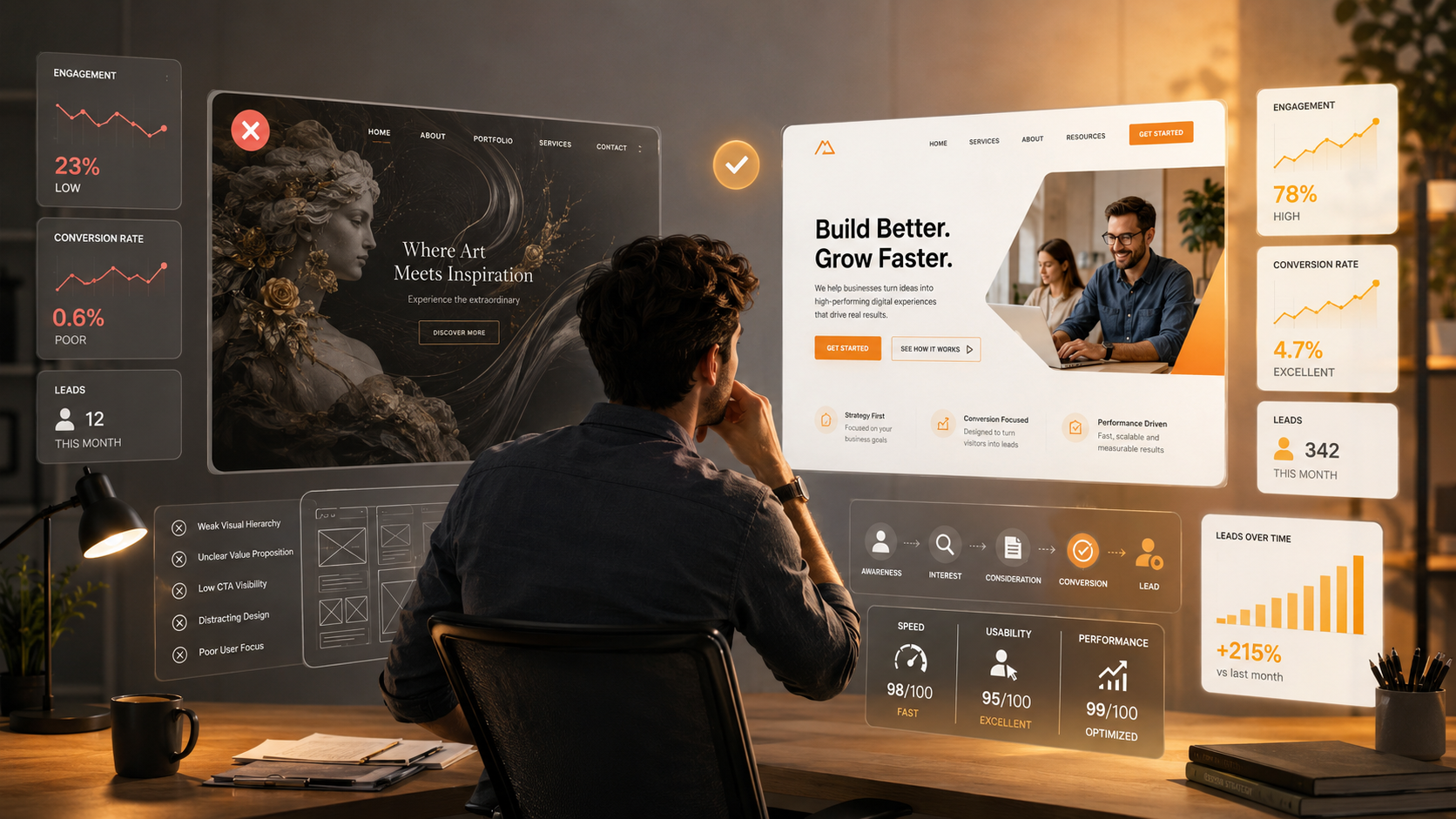Web Design Company: UI/UX That Gets More Leads